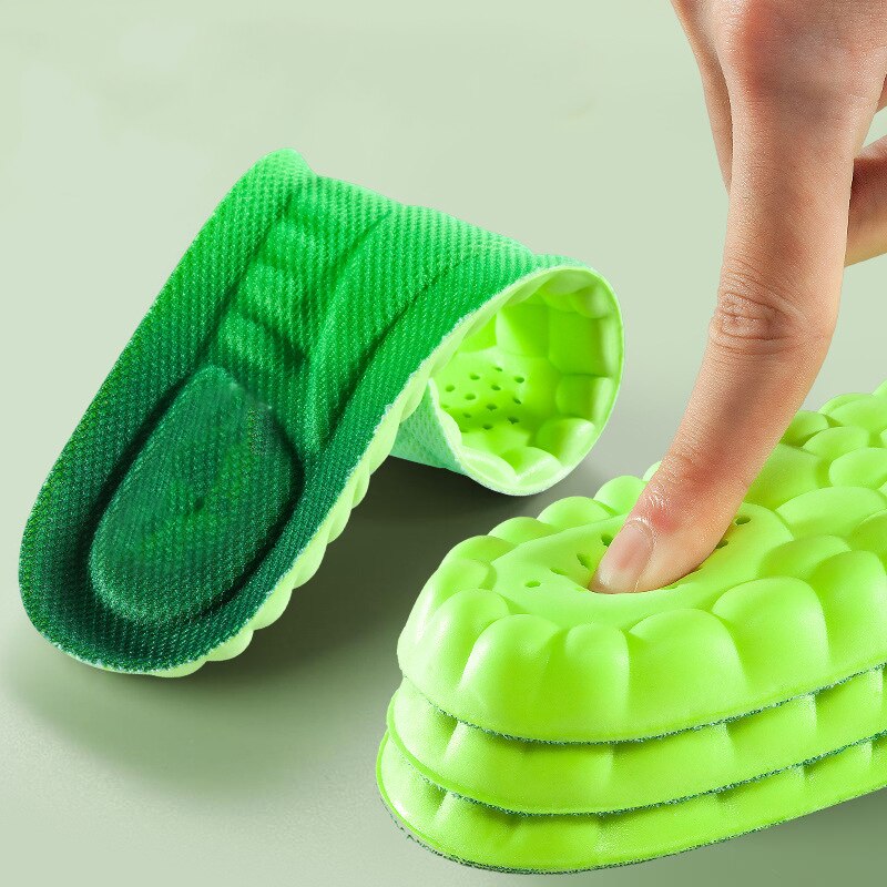 Palmilhas de látex almofadas mega macias confortáveis.